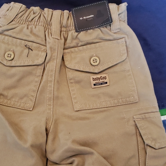 Baby Gap cargo lined pants - Picture 3 of 4